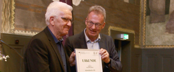 Winfried Kretschmann & Dr. Stefan Lütkes (Quelle: RIK)