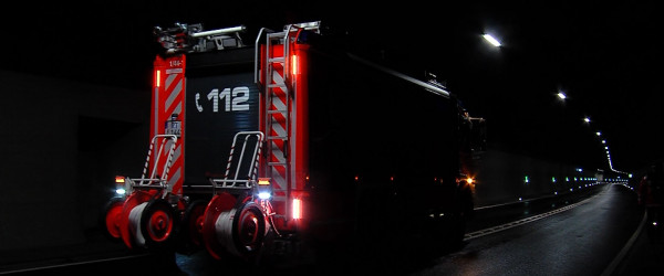 Einsatz&uuml;bung im Tunnel (Quelle: RIK)