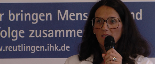 Lucia Schmid neue Vorsitzende des IHK-Gremiums Reutlingen (Quelle: RIK)
